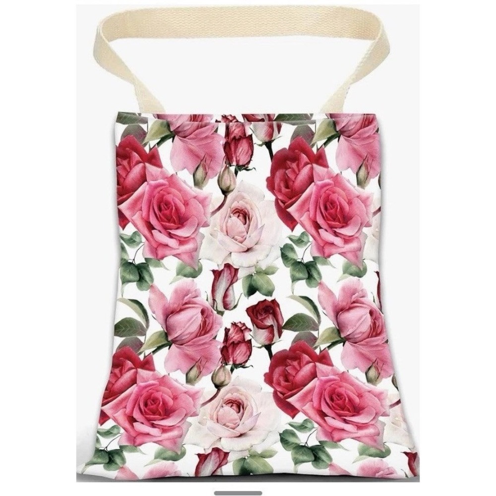 Car Garbage Bag, Car Trash Bag Hanging, Washable Pink Paisley C456
